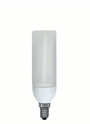 Paulmann Sparlampe DecoPipe gerade 9W E14 Warmweiß