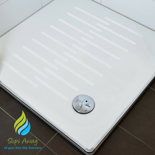NON SLIP BATH MAT SHOWER TRAY SAFETY STRONG GRIP STICKERS NON RUBBER