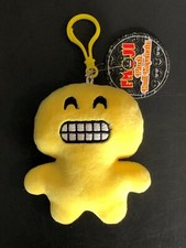 Emoji Plush Doll Keychain 4  Yellow Emoji NEW Item 12399 New With Tag