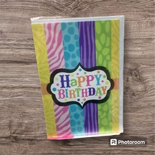 5x7 Happy Birthday Greeting Card Bright Her Friend Harnel