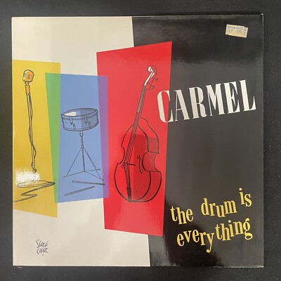 Carmel    The Drum Is Everything LP Vinyl Schallplatte EX