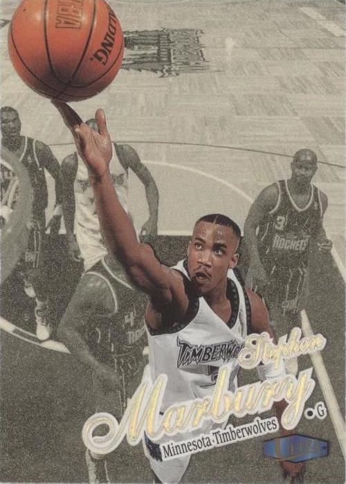 Fleer Stephon Marbury Basketball 1997-98 Season Sports Trading