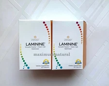 LifePharm Laminine supplement 2 bottles x 30 caps.each 