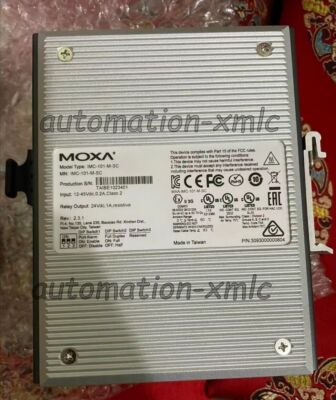 New Unpacked MOXA IMC-101-M-SC-T Multimode Optoelectronic Converter DHL #F11