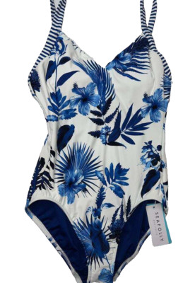 NWT SEAFOLLY LADIES TROPIC COAST ONE PIECE SWIMSUIT SIZE 10