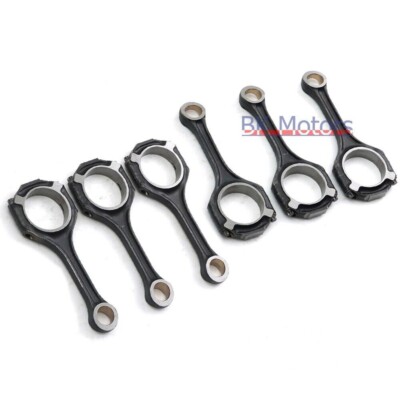 Nue 6x Pleuelstangen für Mercedes-Benz E280 S350 W203 W211 W221 3,0L 3,5L M272