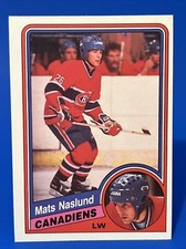 1982-83 O-Pee-Chee Mats Naslund Card #267 Montreal Canadiens Sharp!