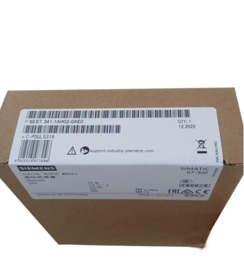 6ES7 341-1AH02-0AE0 NEW SIEMENS  6ES7341-1AH02-0AE0 1AHO2-OAEO S7-300 CP 341