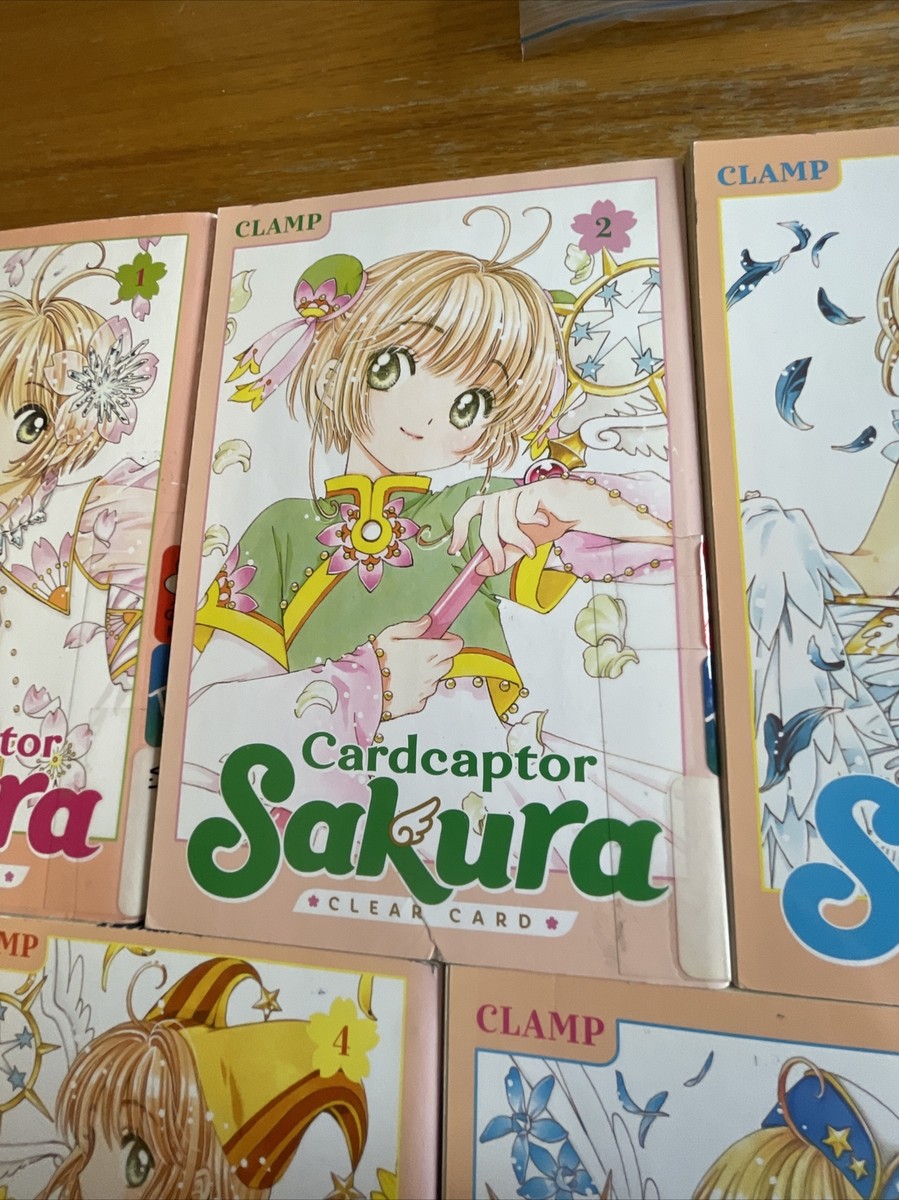Cardcaptor Sakura 1-5 Clear Card Manga English New Card Captor 5