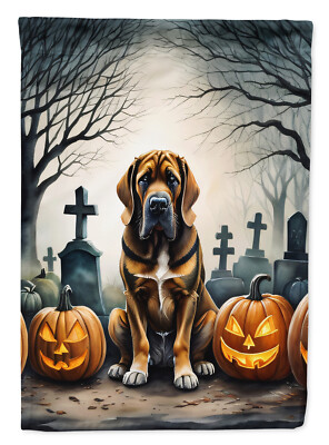 Bloodhound Spooky Halloween Flag