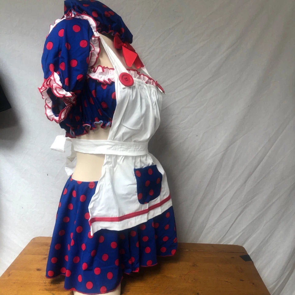 Disfraz Muñeca Trapo M Reino Unido 10 Oktoberfest Beergirl Polkadot Volantes Cosplay Halloween Foto 2 de 4