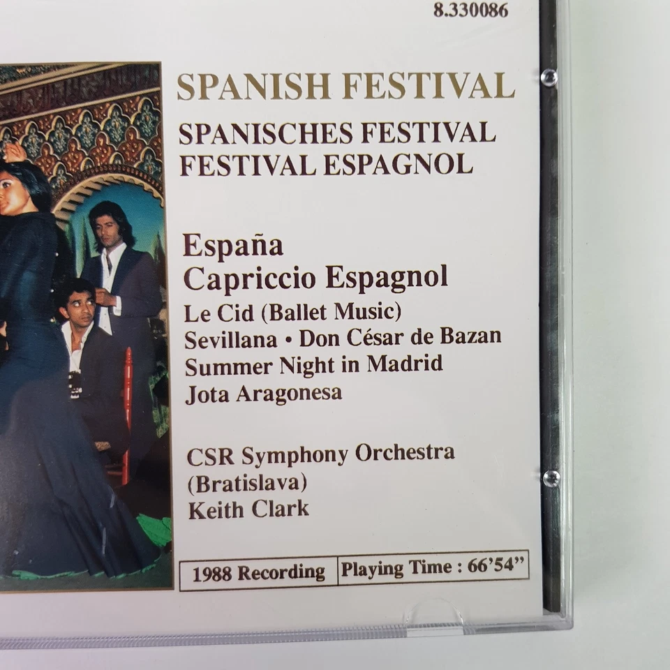 Festival Español España Capriccio Espagnol Keith Clark RSC Sinfonía Clásica CD Foto 2 de 4