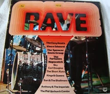 RAVE  - VARIOUS ARTISTS - VINYL LP - United Artists SUX 1214