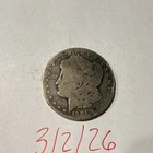 Morgan 1901 Silver Dollar $1 Coin New Orleans Circulated 0.9 Fineness