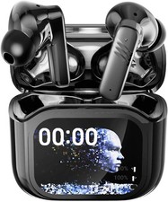 Wireless Earbuds, 30dB Noise Cancelling Earbuds,Ear Buds,Touchscreen Charging