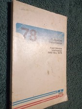 1968-1978 Plymouth Chrysler Dodge Torqueflite Transmission Shop Manual Book 1968-1978 Plymouth Chrysler Dodge Torqueflite Transmission Shop Manual Book
