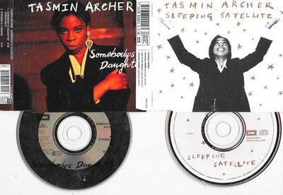 2 x  TASMIN ARCHER - somebody s daughter +  sleeping satelite -   CD s