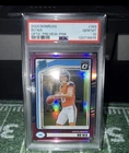 2024 Panini Donruss - Rated Rookie Bo Nix Optic Preview Pink Prizm (RC) PSA 10