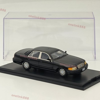 1/43 Ford Crown Victoria Superior Black Resin Model Car Limited Collection Used