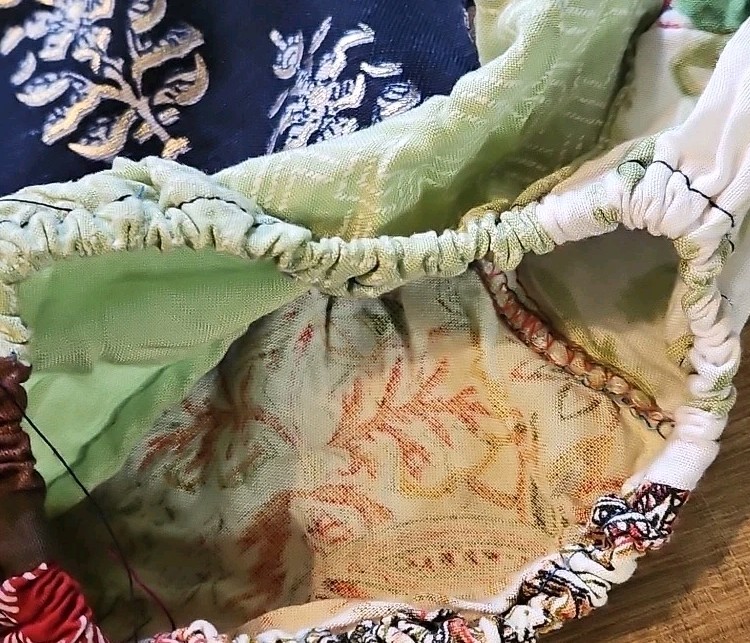 Patchwork Baggy Boho Harem  Pants One Size By Mar… - image 3