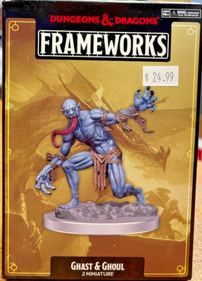 Dungeons & Dragons Frameworks: Ghast & Ghoul - New Sealed.