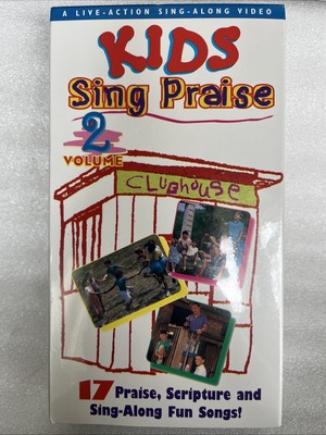 Kids Sing Praise Volume 2 (VHS, 1994, Brentwood) NEW SEALED Sing-Along
