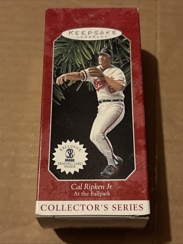 1998 Cal Ripken Jr. Christmas Keepsake Ornament Hallmark Baltimore Orioles