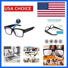1080p HD Camera Smart Video Recording Glasses-Outdoor Sport Glasses with Came...