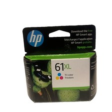 HP 61 XL genuine Tri-Color Ink Cartridge CH564WN Exp 2024