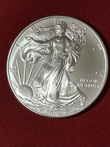 2009 American Silver Eagle 1 oz .999 Fine Silver BU