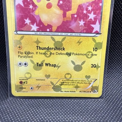 Pikachu | 2013 Pokémon RC7/RC25 Legendary Treasures Radiant