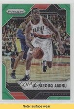 2016 Prizm Green ( in Background) Al-Farouq Aminu Kobe Bryant #278 HOF READ 0z34
