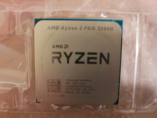 AMD Ryzen 3 Pro 2200G 3.5GHz 4C/4T 4MB 65W Socket AM4 CPU Processor
