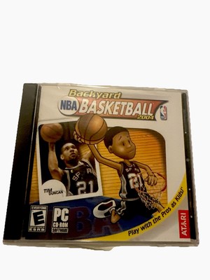 Backyard NBA Basketball 2004 PC Game New factory sealed Retail Box Shaq Dirk Yao