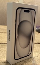 New Apple iPhone 15 Black 128GB Sealed BRAND NEW A2846 Unused