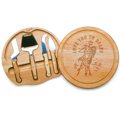 Picnic Time Disney Nightmare Before Christmas Jack Sally Circo Cheese Board And