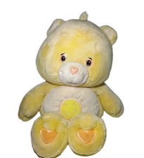 Plush: Care Bear Funshine Bear Yellow Sunshine. 24". 2002