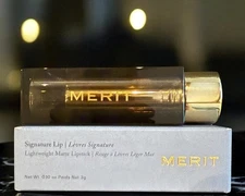 MERIT SIGNATURE LIP Lightweight Matte Lipstick MAISON ~ NEW IN BOX