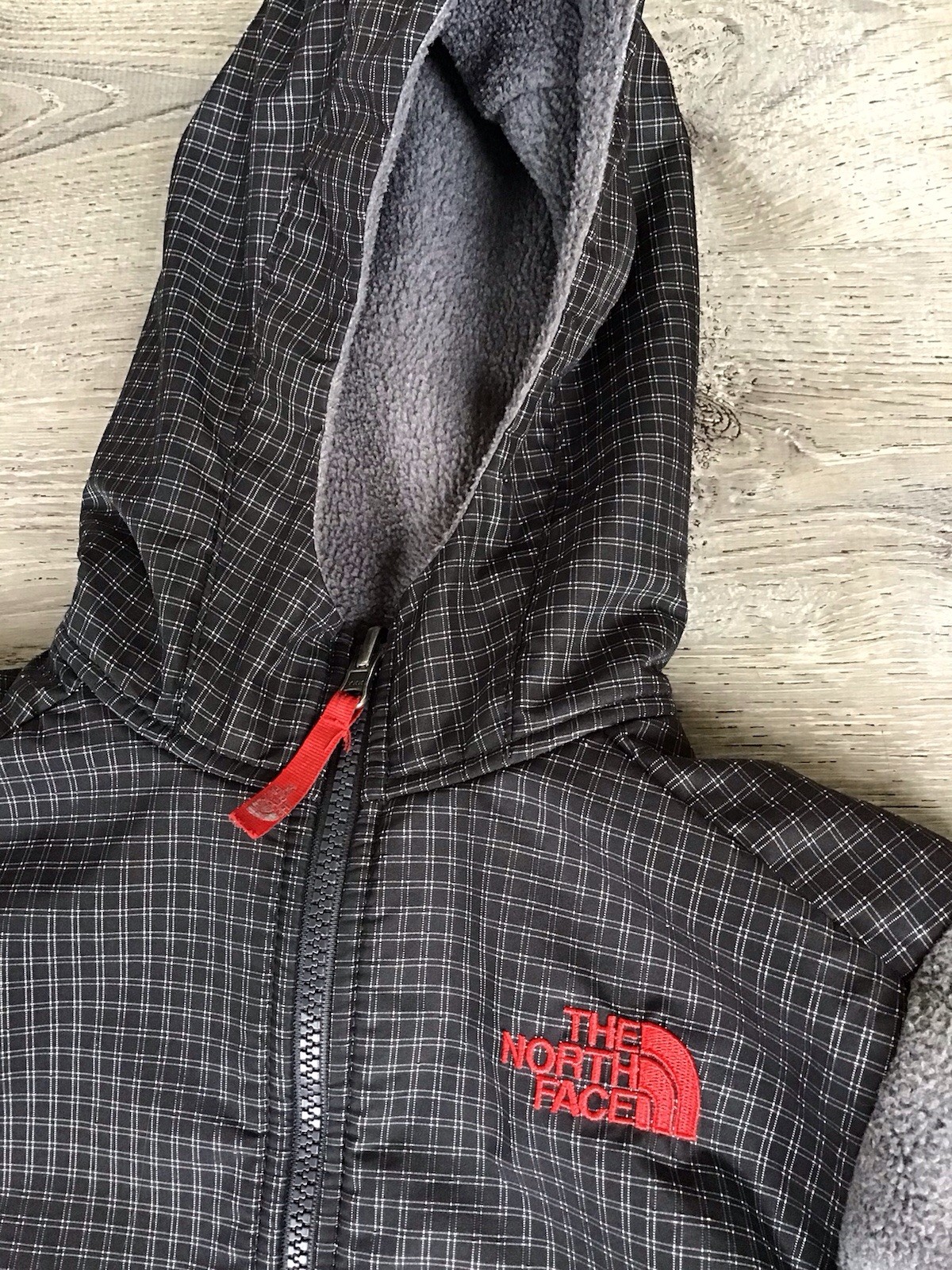 The North Face Denali Porlatec Youth XXS 5 Fleece Jacket Boys Hooded Full Zip thumbnail 5