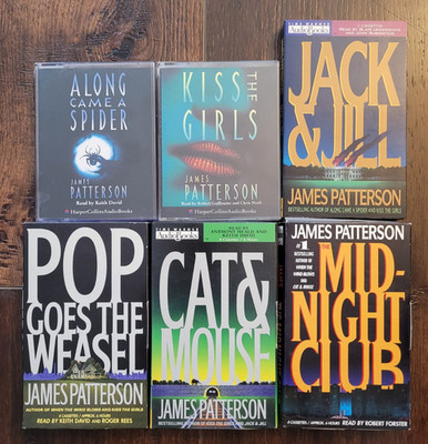 Six Classic James Patterson Thrillers Featuring Alex Cross (Audio Cassette)