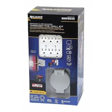 Reliance Controls Wkpbn30 Power Inlet Box,L14-30 Nema,Plastic