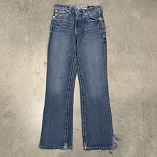 Ariat Boys 16 B4 Relaxed Blue Jeans Mid Wash Inseam Casual Western Cowboy