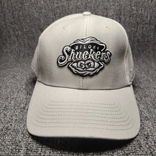47 Biloxi Shuckers Gray Strapback Baseball Cap Adjustable