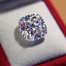 2 CT Cushion Cut Loose Lab Grown CVD Diamond Certified D Color VVS1 Clarity