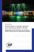 Brahim Abidine | ÉLaboration Et éTude Optique Des MatéRiaux Baco¿-Re¿O¿ | Buch