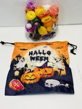 Halloween Rubber Ducks Bulk Bag Set With Drawstring Party Bag Trick Or Treat NEW