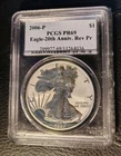 2006-P American Silver Eagle PCGS PR69 20th Anniversary Reverse Proof