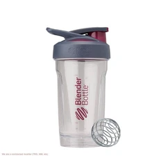 BlenderBottle 24oz Strada Tritan Plastic Tumbler - Clear/Plum