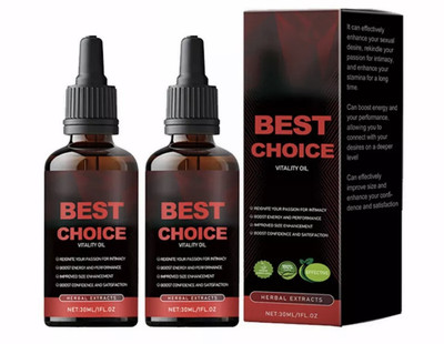 #ad 2pc 1oz Bio Choice Pro Men Max Vitality Oil Male Se x Delay Enhance Best Choice $9.98