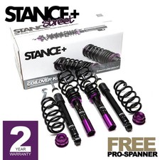 Stance+ Street Coilovers Suspension Kit Audi A3 8PA Sportback 2.0TFSi S3 Quattro